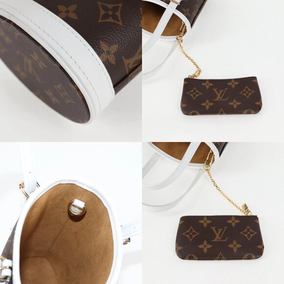 LOUIS VUITTON Monogram Nano Bucket Shoulder Bag M81489 LV Auth 127605M - Picture 14 of 14